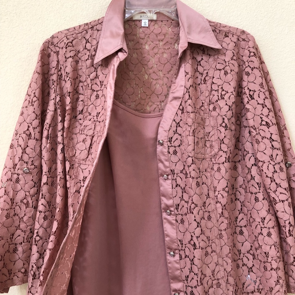 Lace Top & Camisole